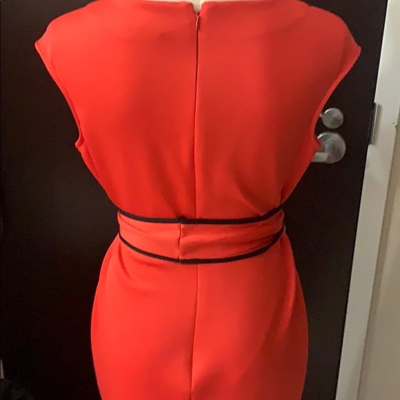 Orange red dress - Picture 4 of 4